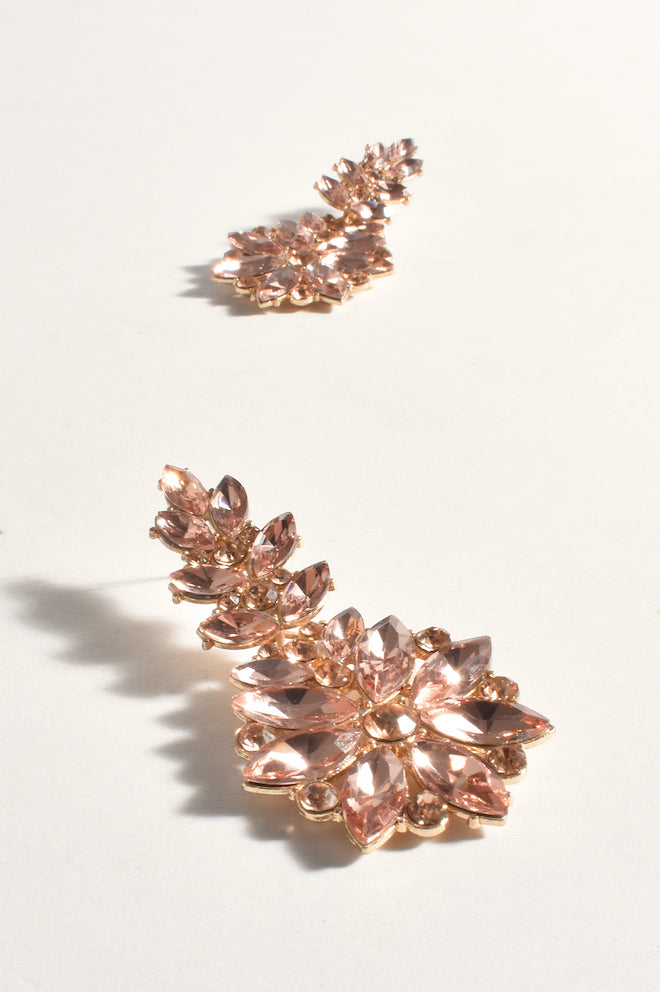 Dropped Floral Earrings