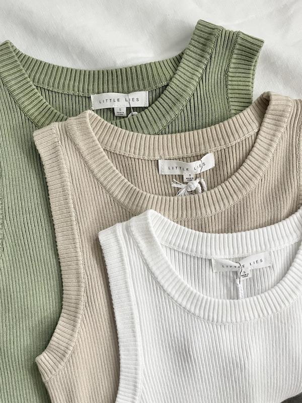 Eva Tank Top - White