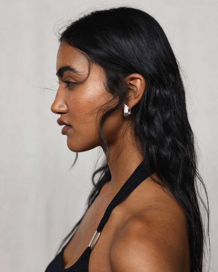 Elly Hoop - Silver