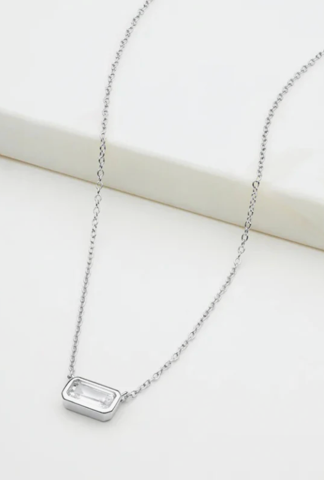 Emily Necklace - Silver