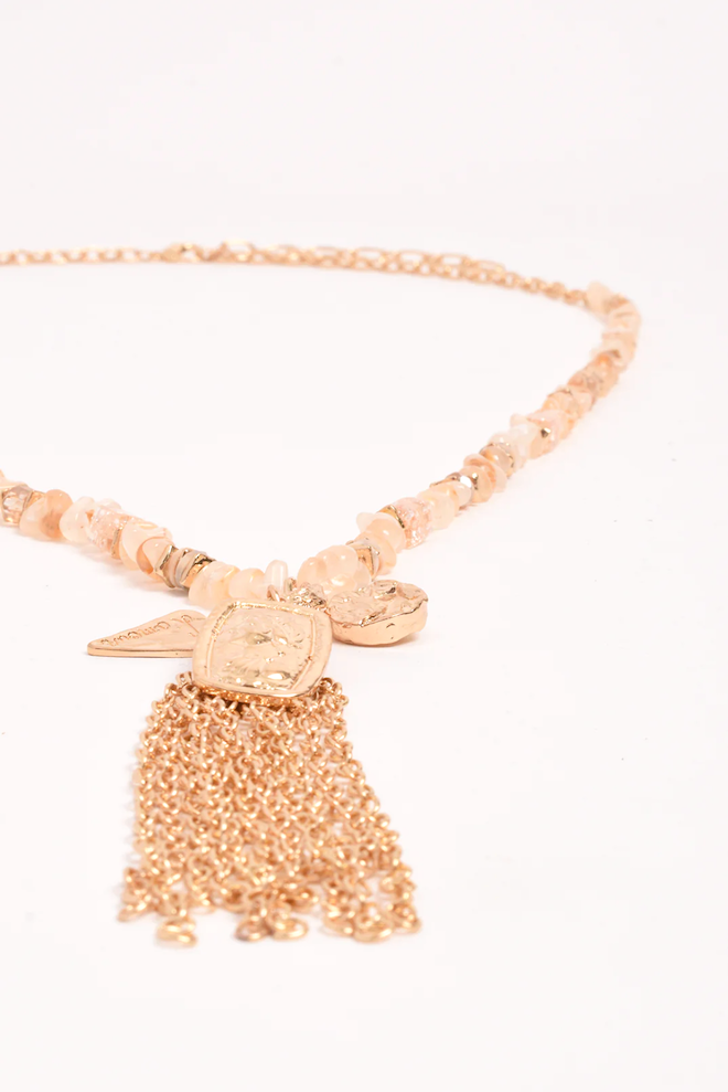 Long Boho Tassel Charm