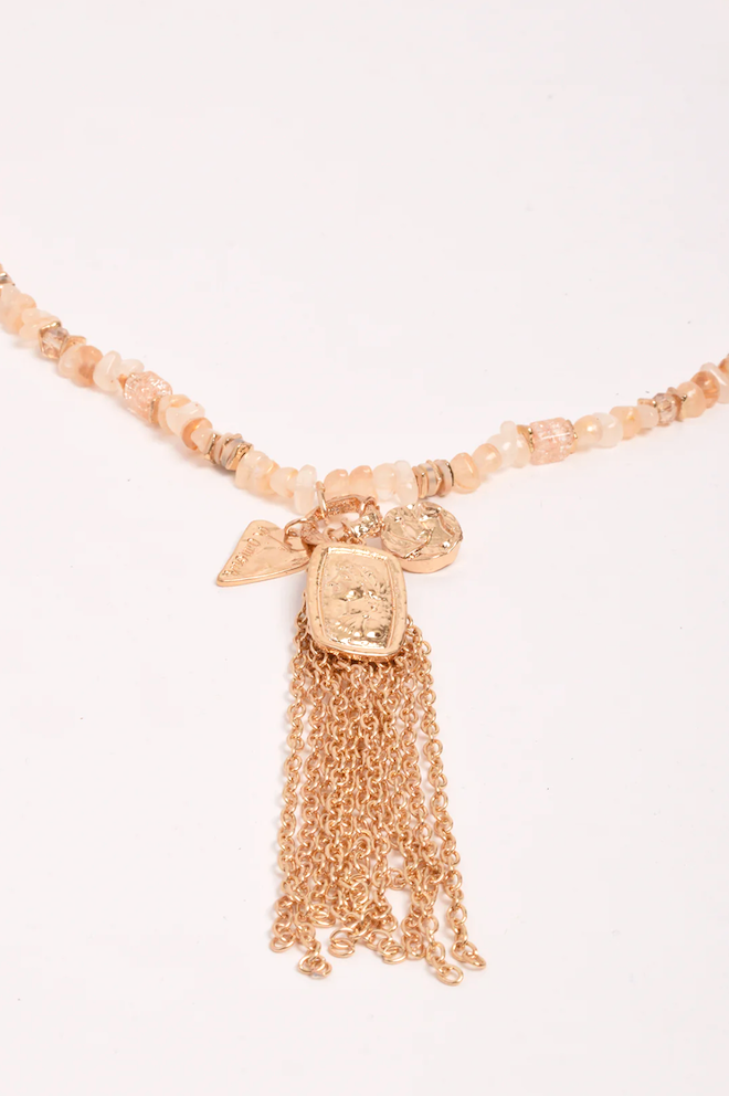 Long Boho Tassel Charm