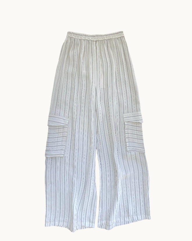 Stripe Cargo Pants