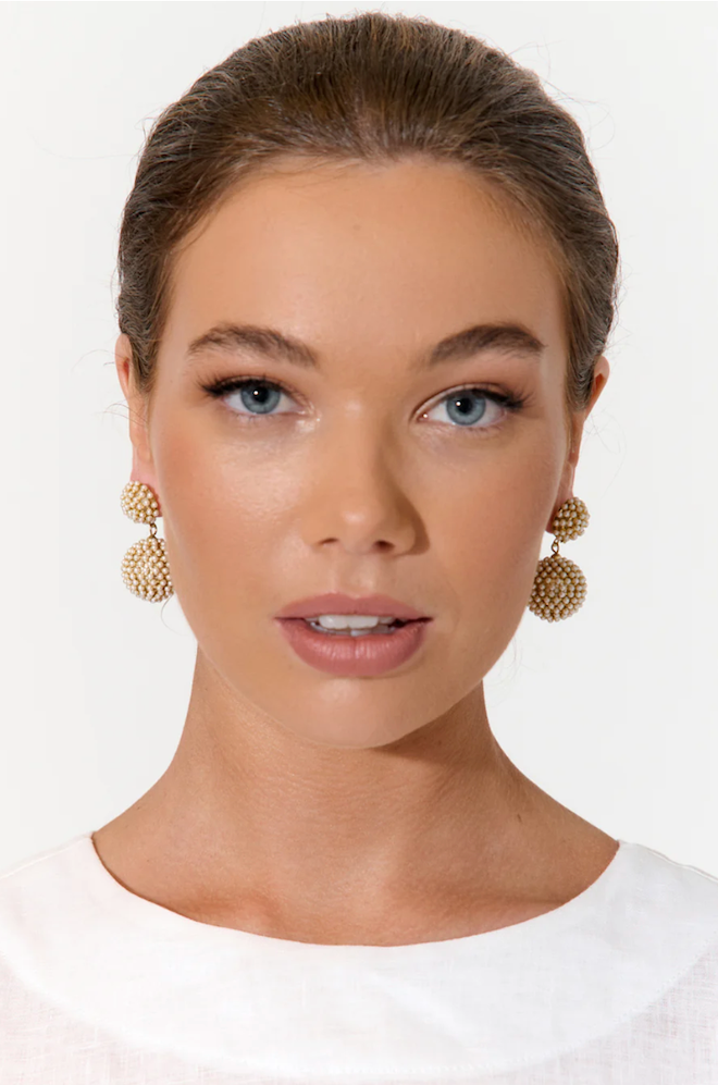 Belle of the Ball Diamante Earrings