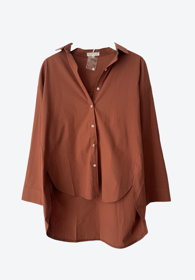 Noosa Shirt - Chestnut