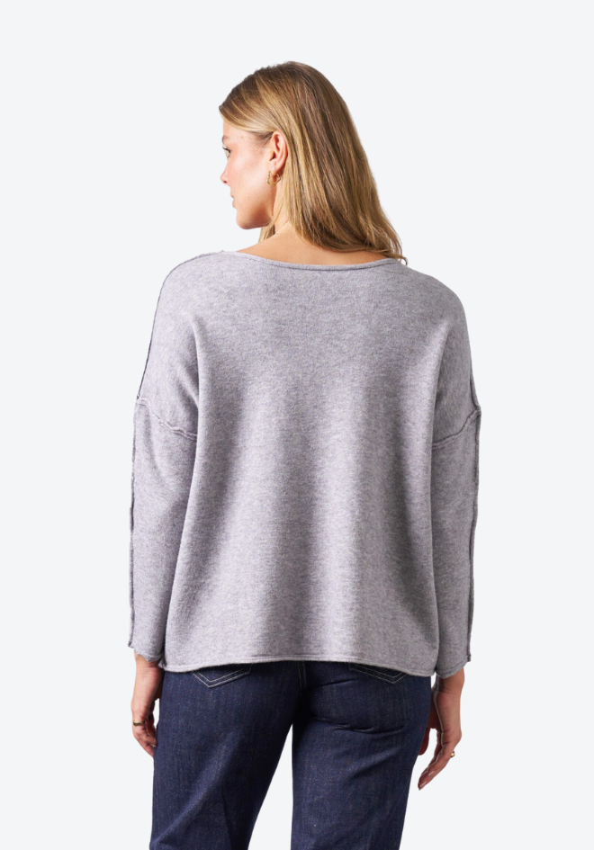 Tammy Knit Top - Grey