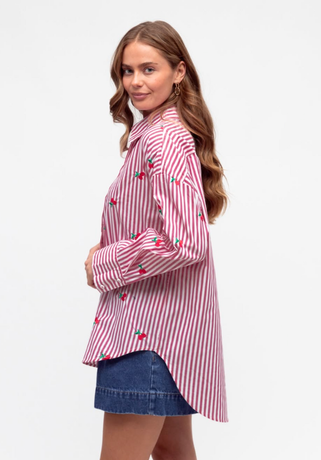 Sweet Cherry Shirt - Red