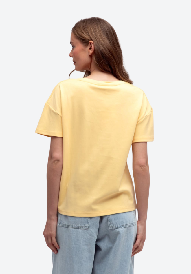 Easy Tuck Tee - Lemon