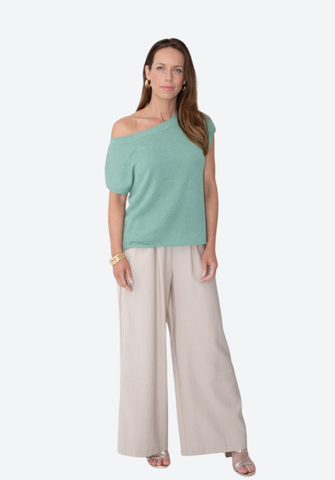Kayla Knit Top - Sage