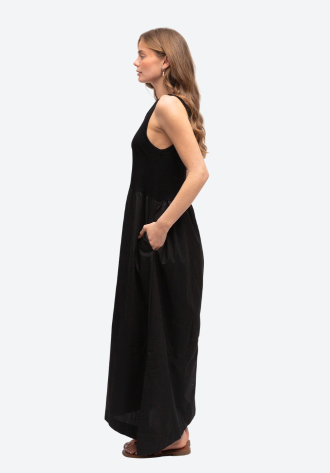Glimpse Maxi Dress - Black