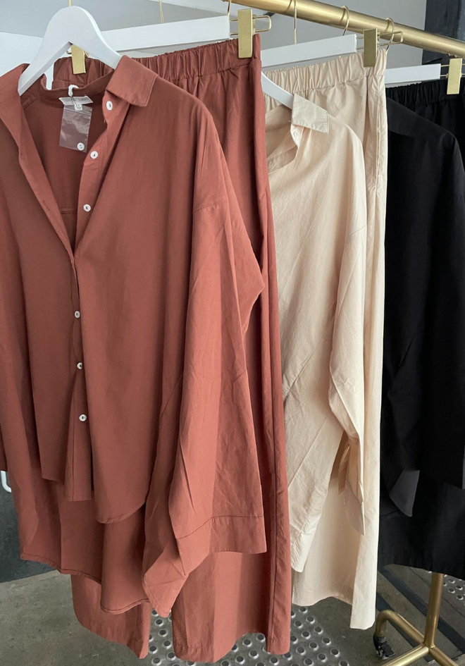 Noosa Pants - Chestnut