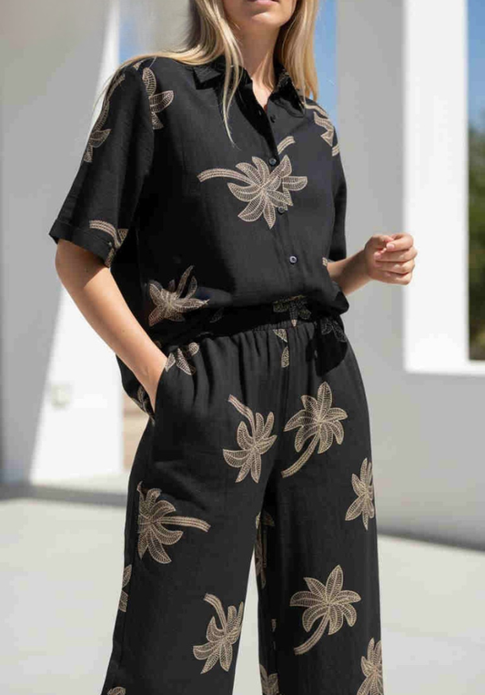 Island Nights Pants - Black