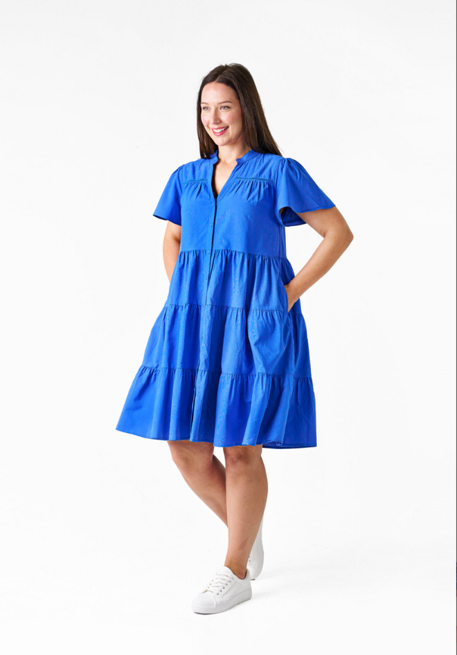 Liyana Dress - Blue