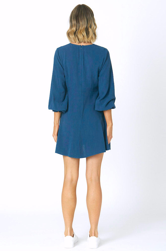 Alexis Dress - Petrol - Kat and Ko Clothing