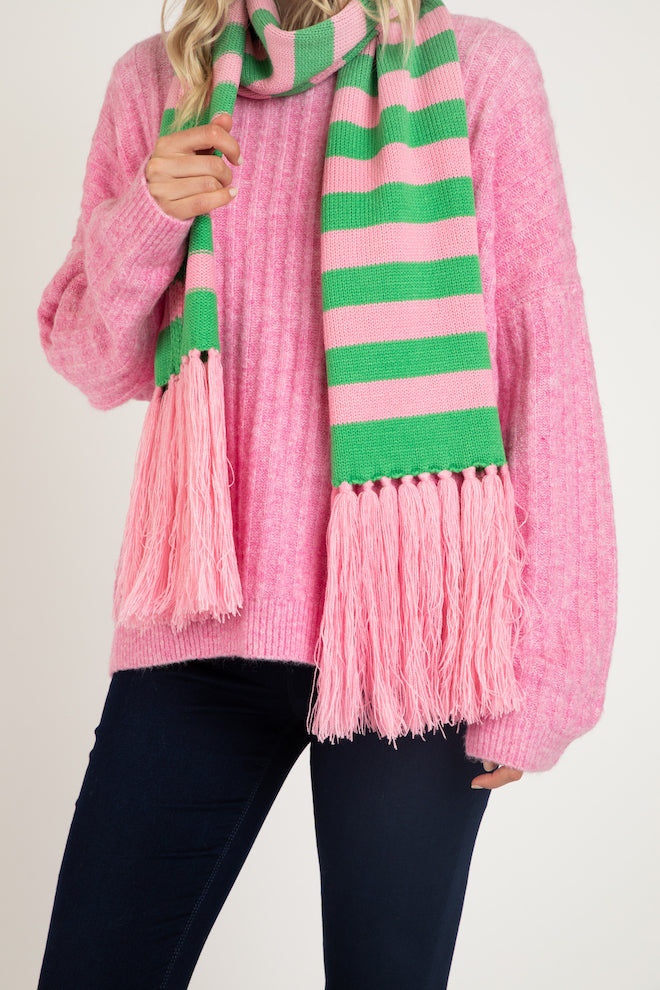 Lunar Scarf - Floss Stripe - Kat and Ko Clothing