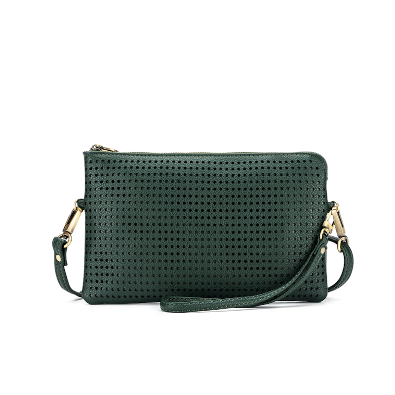 Nina Crossbody Clutch - Deep Green - Kat and Ko Clothing