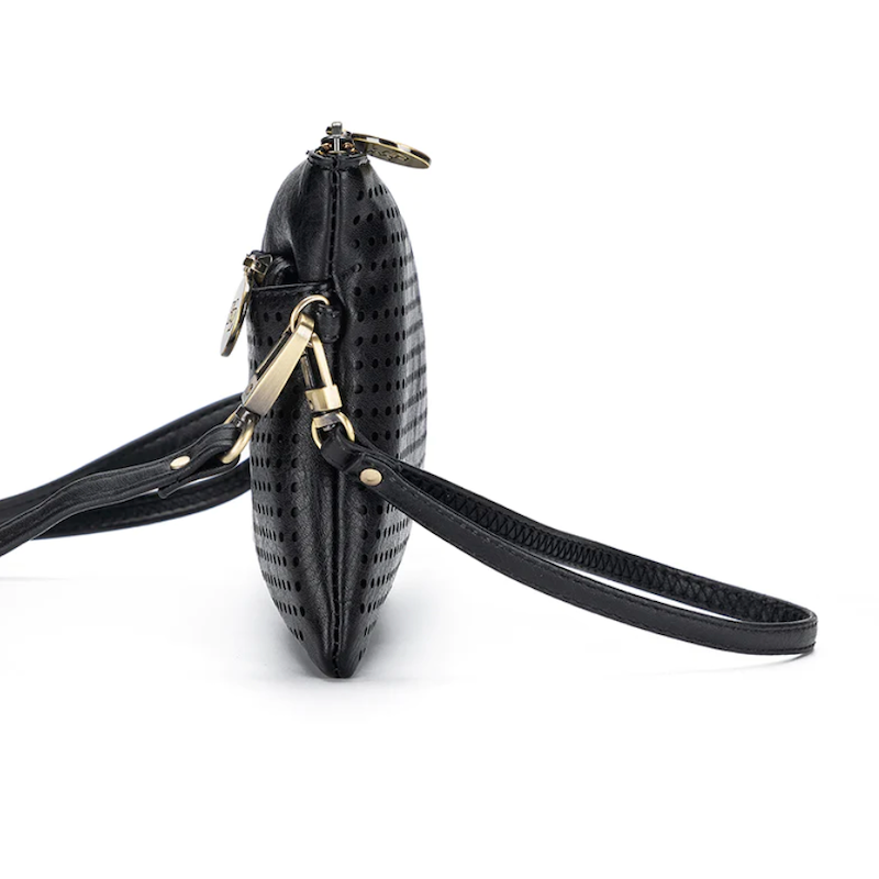Nina Crossbody Clutch - Black
