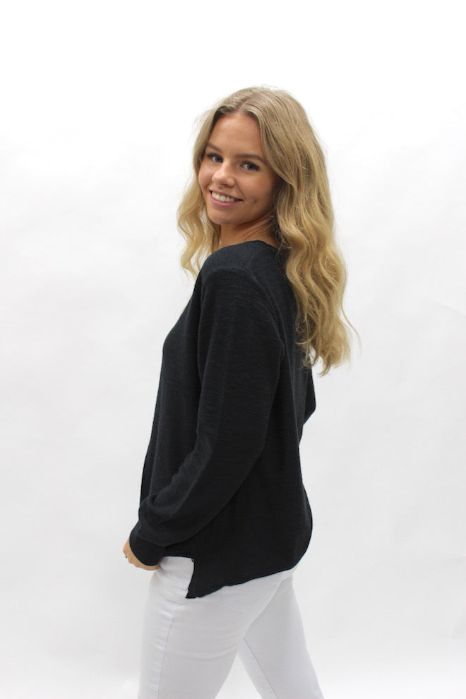Sacha Top - Black - Kat and Ko Clothing
