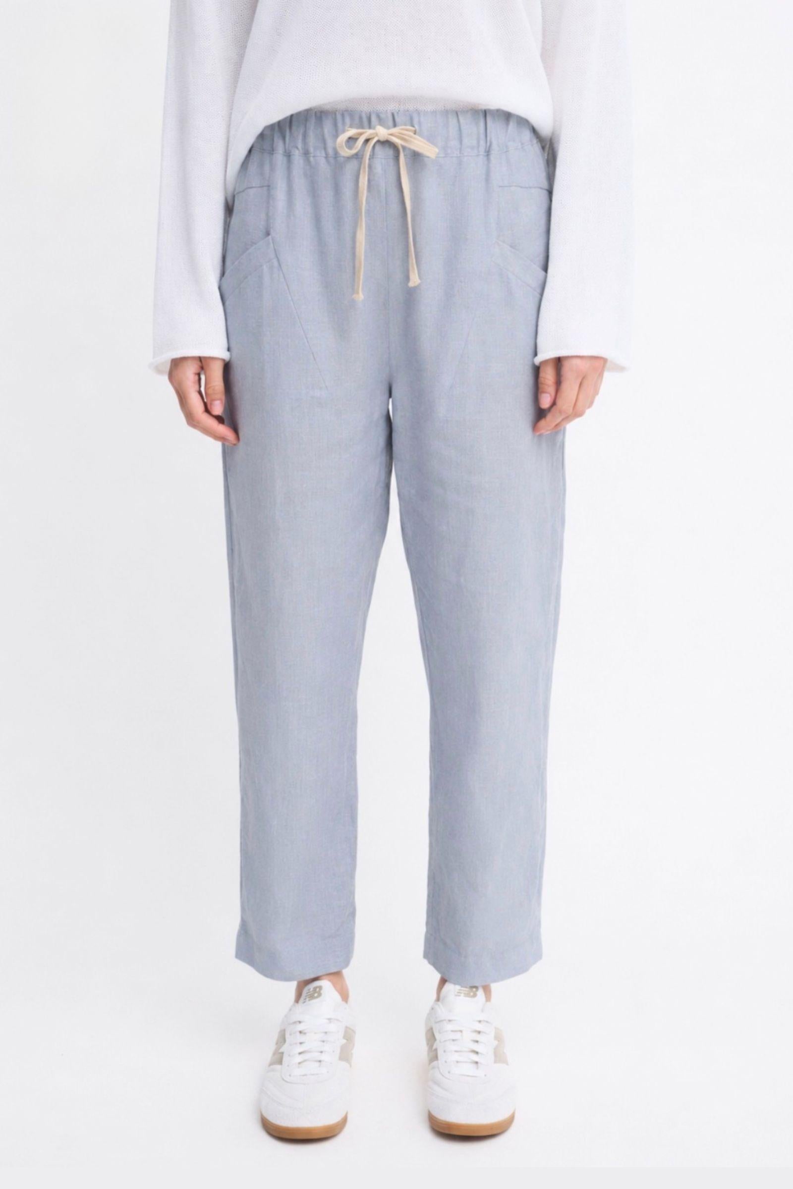 Luxe Pants - Chambray Blue