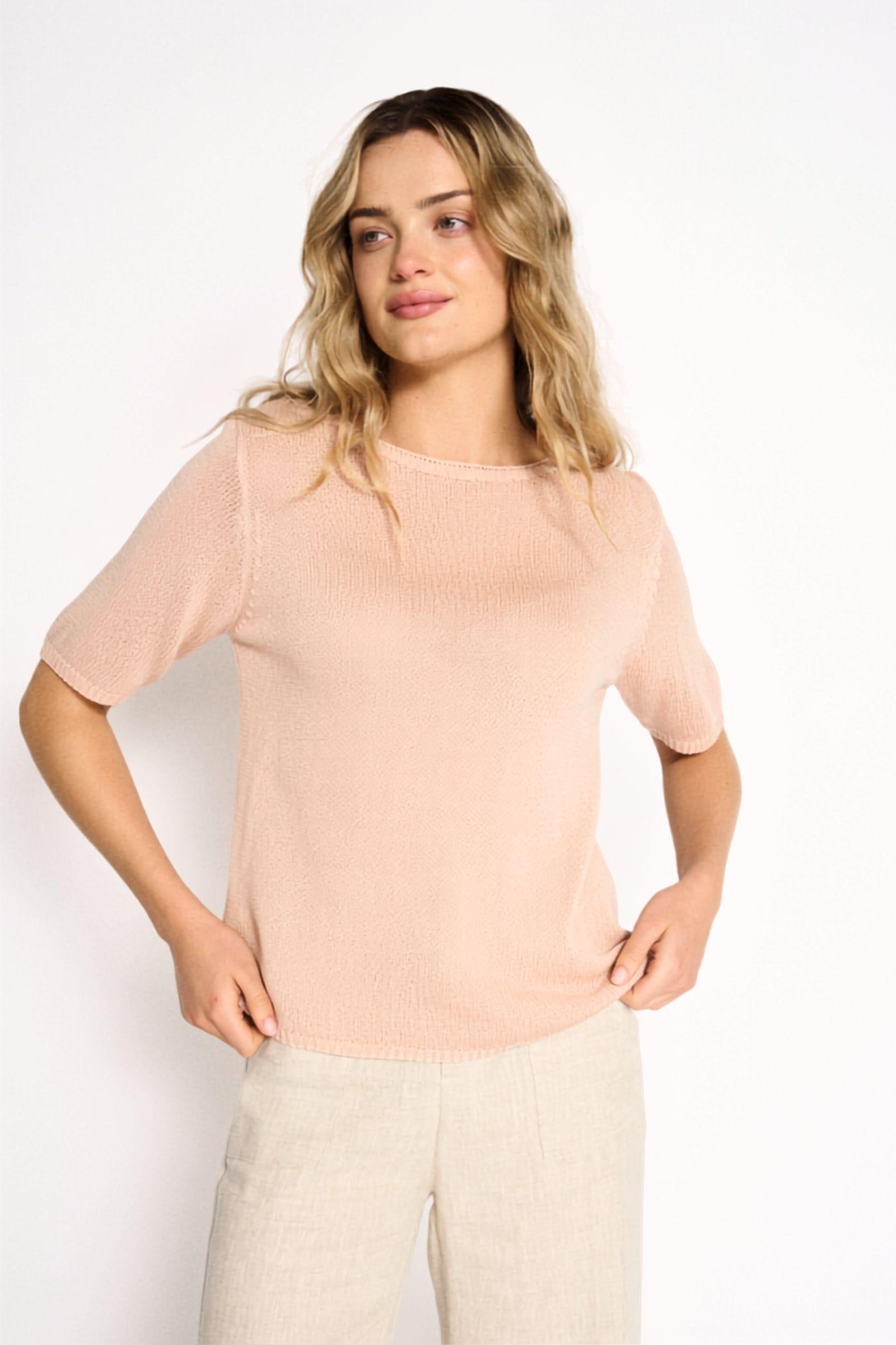 Summer Tee  - Pastel Pink