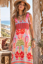 Hibiscus Empire Dress