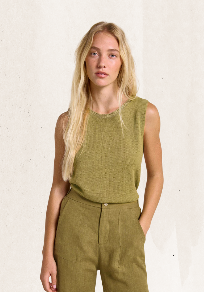 Spring Tank - Olive