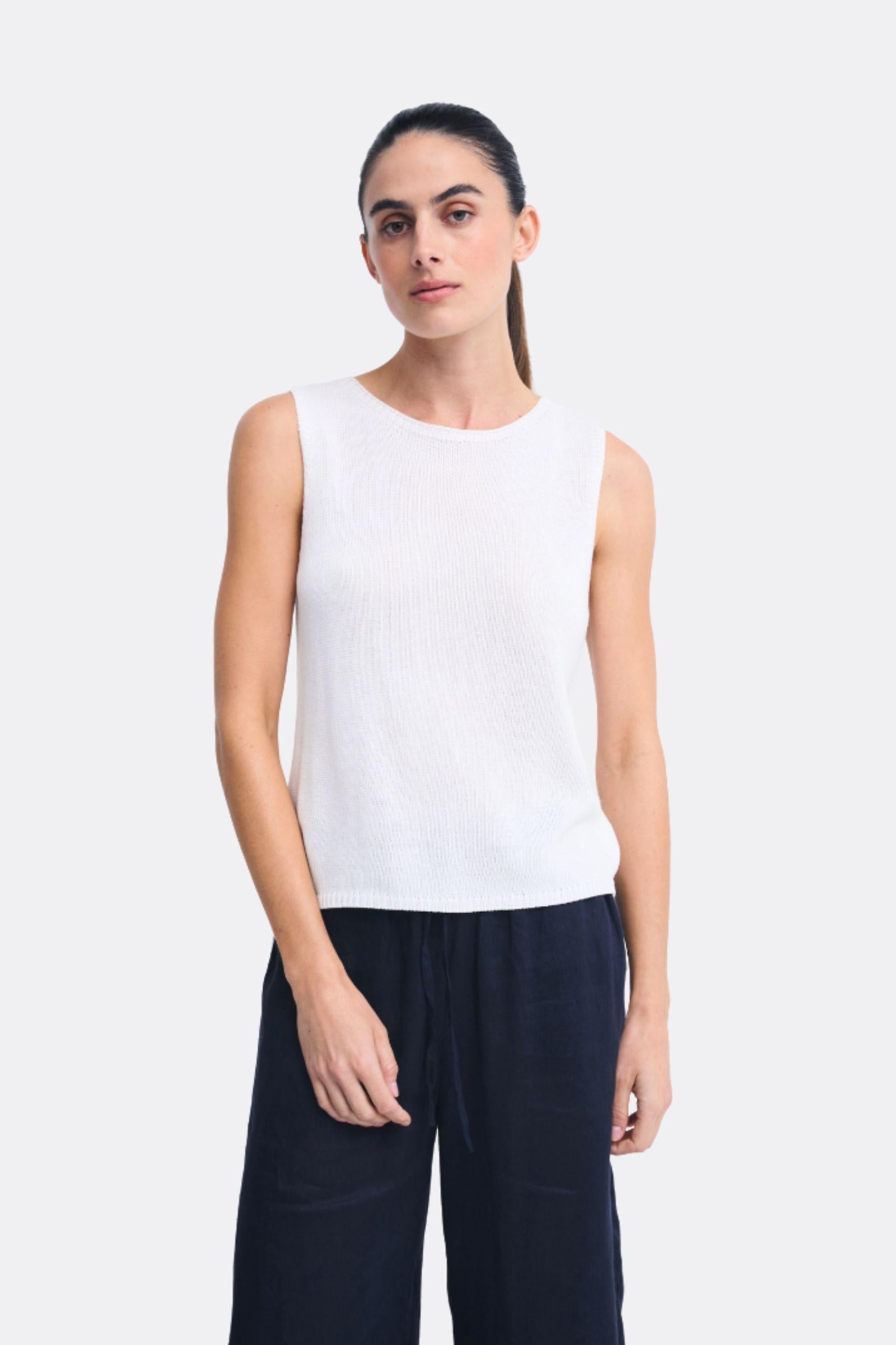 Spring Tank - White