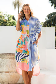 Casa Tropicana Shirt Dress