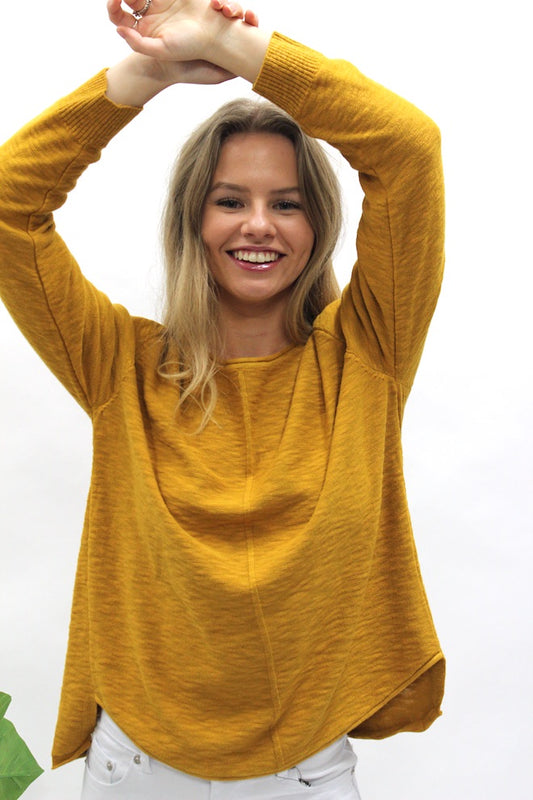 Sacha Top - Mustard