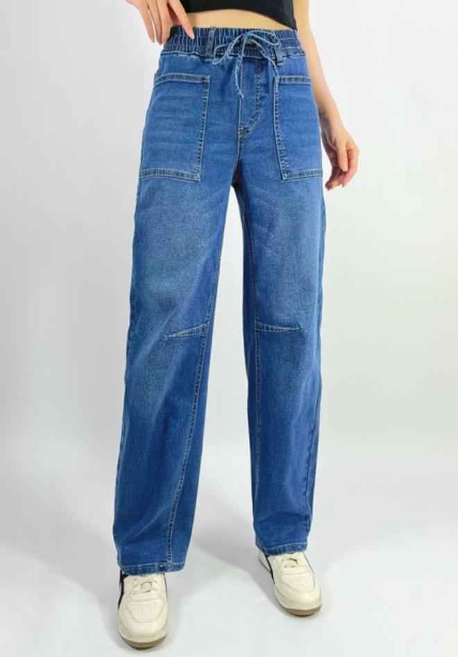 Orlando Barrel Jeans - Denim Blue