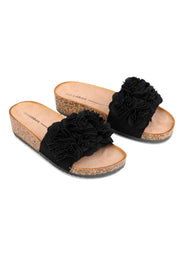 Corsage Slide - Black