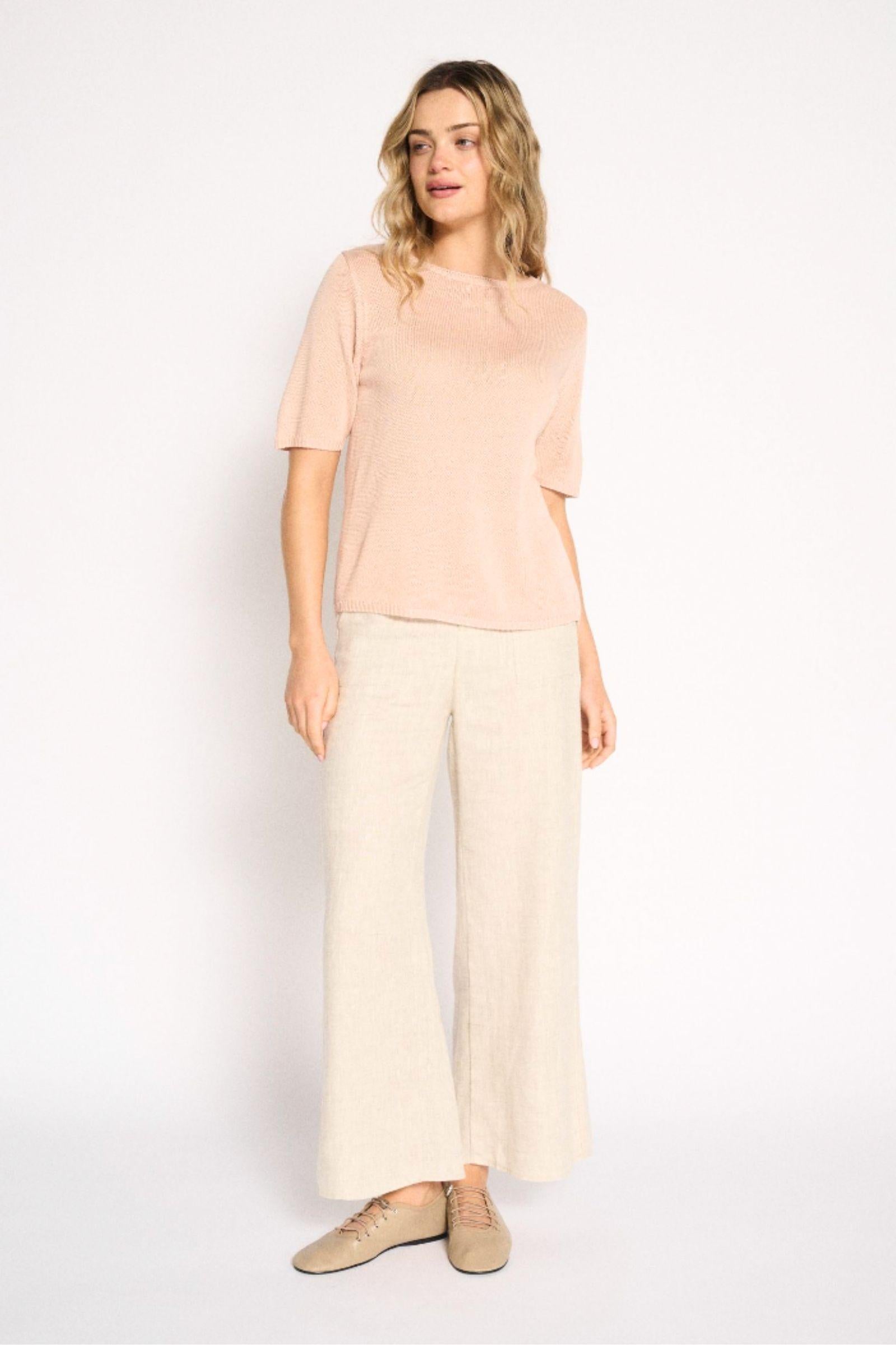 Summer Tee  - Pastel Pink