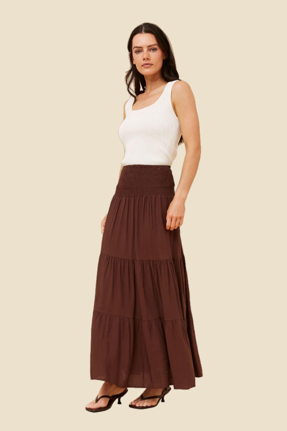 Reverie Skirt - Chocolate
