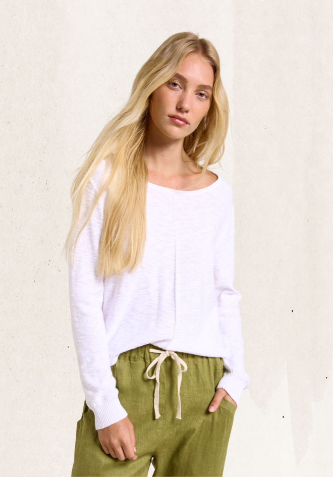 Sacha Top -- White