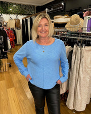 Sacha Top - Cornflower