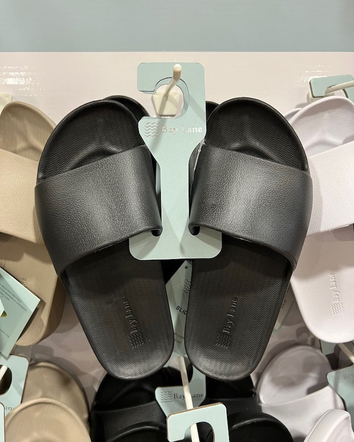 Bay Lane Slider - Black