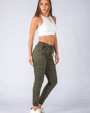 Chino Cargo Pants - Khaki