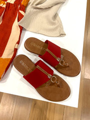 Mia Sandal - Red