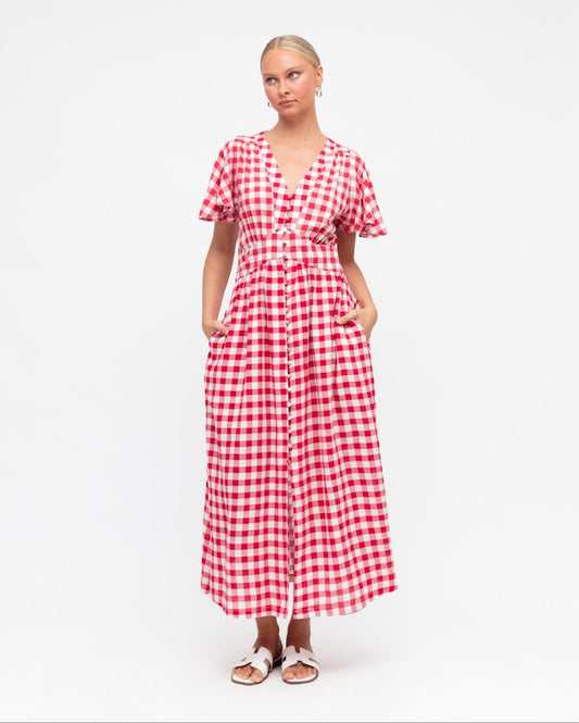 Cindy Gingham Dress