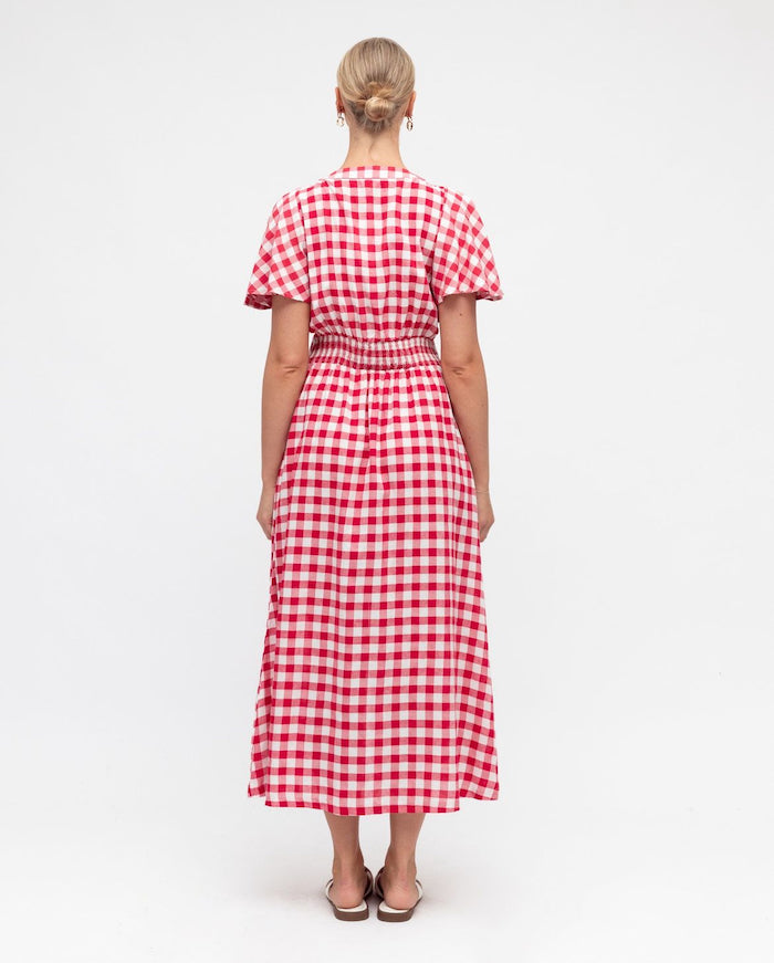 Cindy Gingham Dress