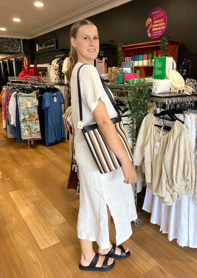 Bronte Tee Dress - White