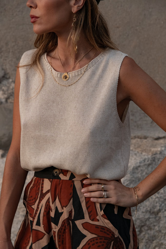 Spring Tank - Natural