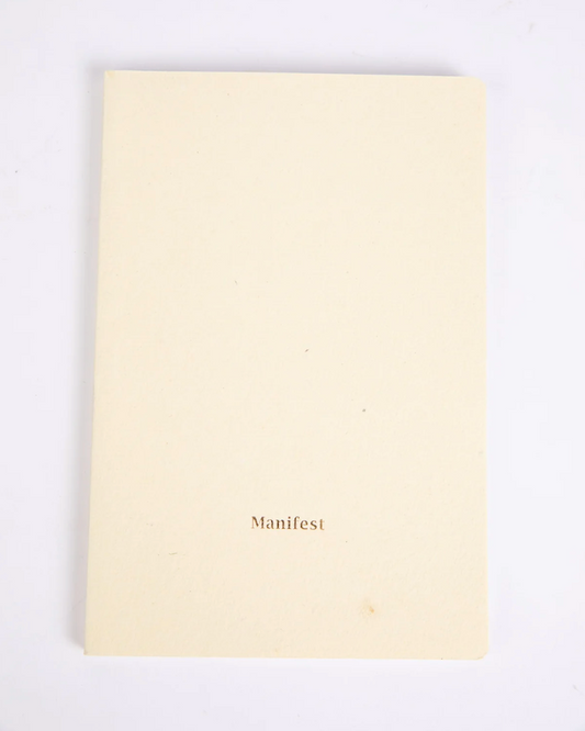Manifest Notebook - Pale Yellow