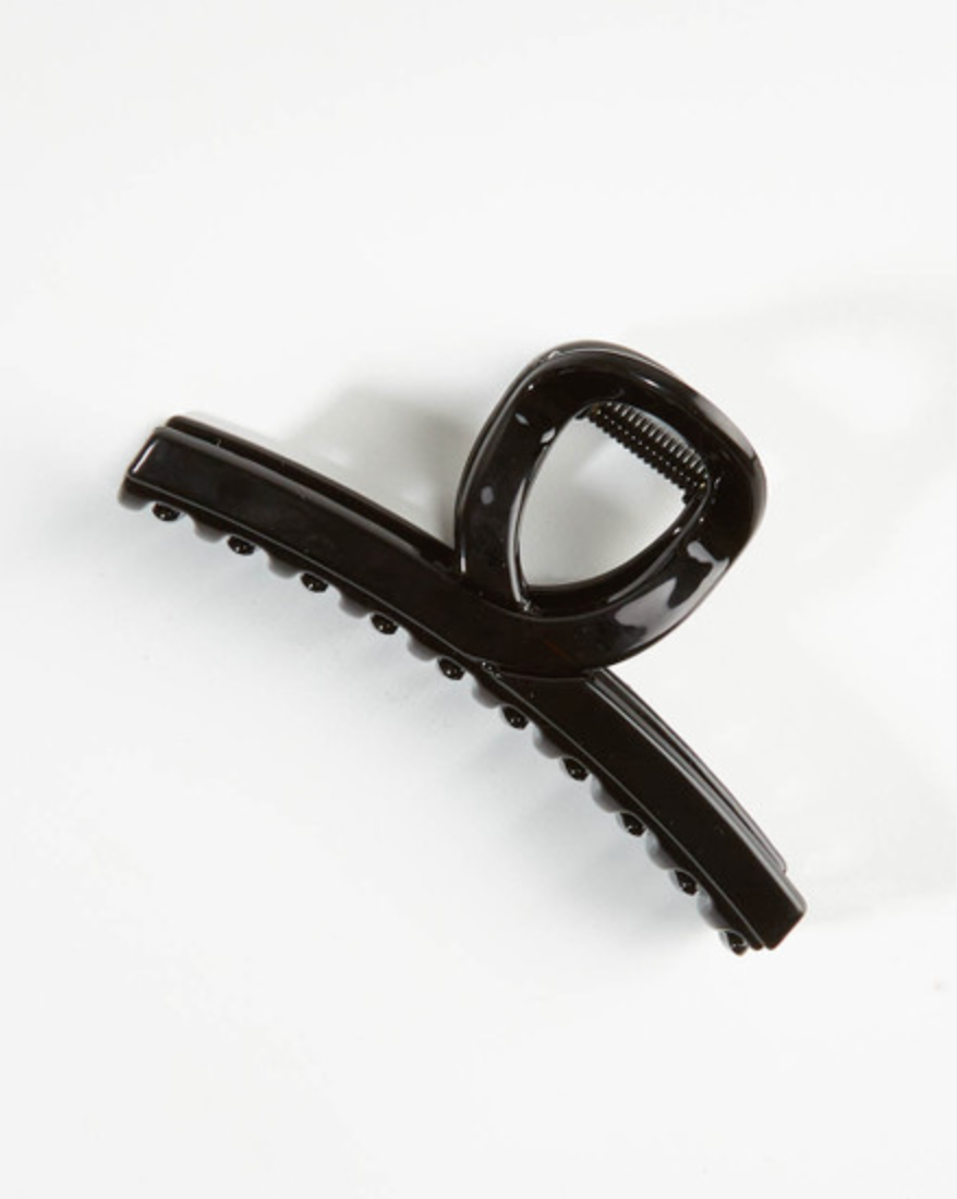 Slider Hair Claw - Black Gloss