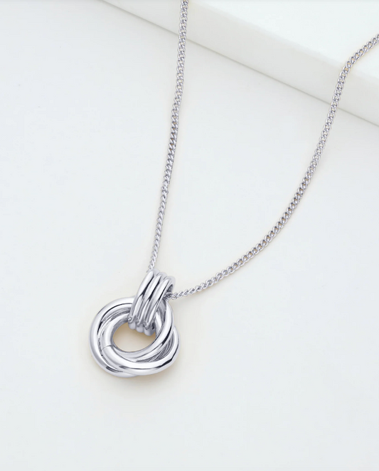 Poppy Necklace - Silver