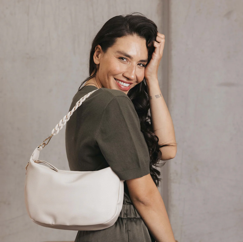 Adele Crossbody Bag Oatmeal