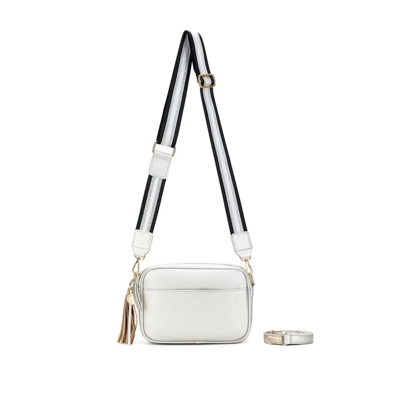 Indie Crossbody Bag - Silver