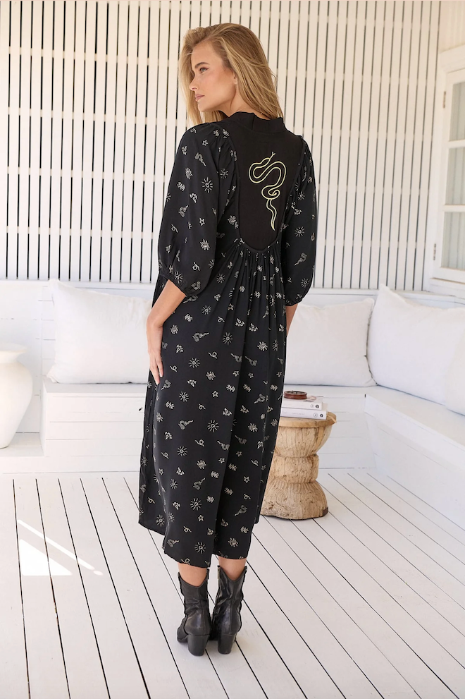 Love Is All Around Midi Dress