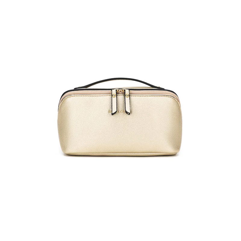 Coco Makeup Bag - Gold