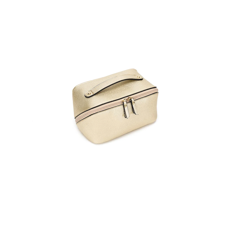 Coco Makeup Bag - Gold